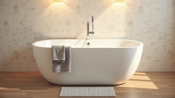 Sécuriser le bain avec les meilleures baignoires sur pied